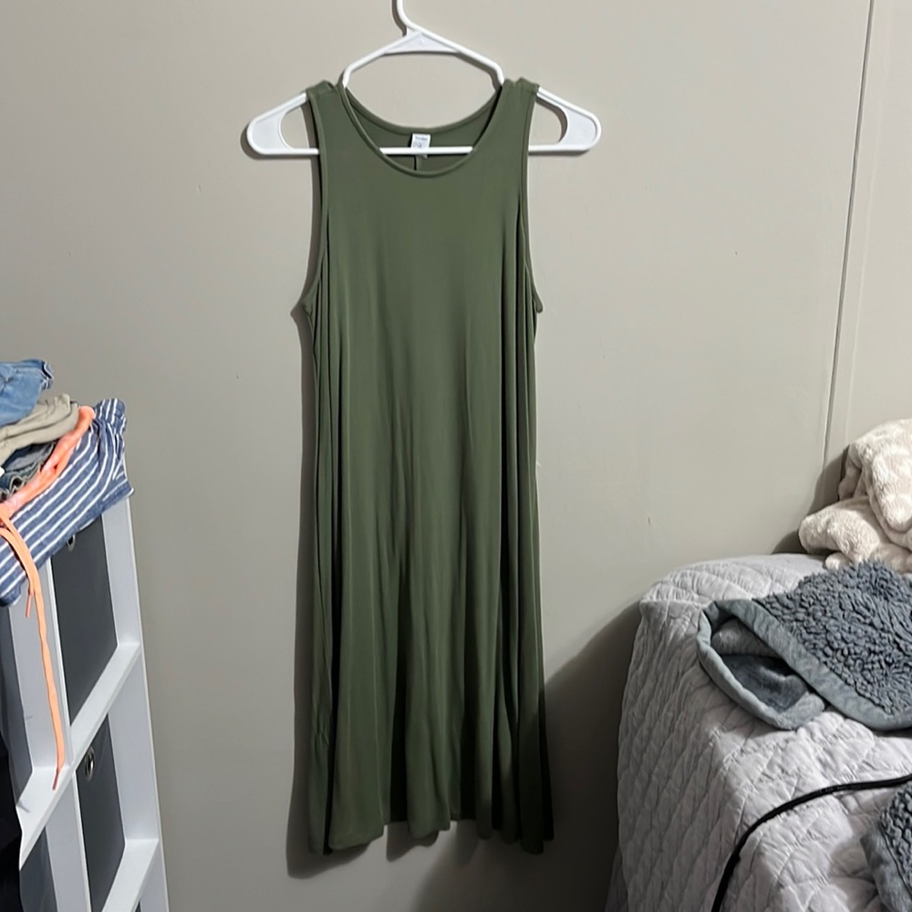 Green Casual dress